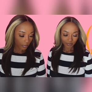 Stylish Two-Tone Women's Hair Wig